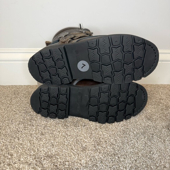 Harley-Davidson‎ Women's Becky Flash Brown And Grey Motorcycle Boots Size 7 - Picture 7 of 7